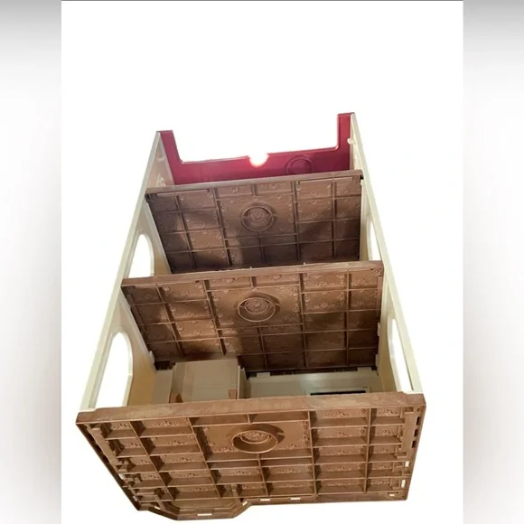 Calico Critters Red Roof Tower Home Dollhouse Elevator Epoch Sylvania Families - Picture 12 of 12